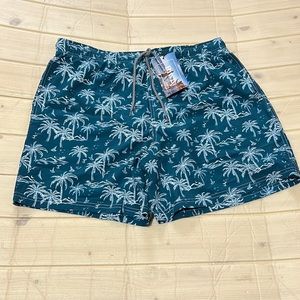 Men’s swim trunks quick dry with mesh lining Beach shorts NWT